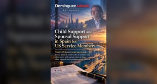 Child Support and Spousal Support in Spain for US Service Members. Your LES is not your paycheck. Domínguez Lobato Abogados