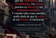 Busto de Cicerón entre ruinas romanas con su frase de In Verrem sobre la república perdida y las cosas juzgadas rescindidas