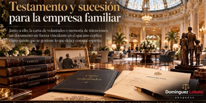 Testamento, carta de voluntades y libros de familia, patrimonio, empresa y legado sobre una mesa del Palace Hotel de Madrid: testamento y sucesión para la empresa familiar